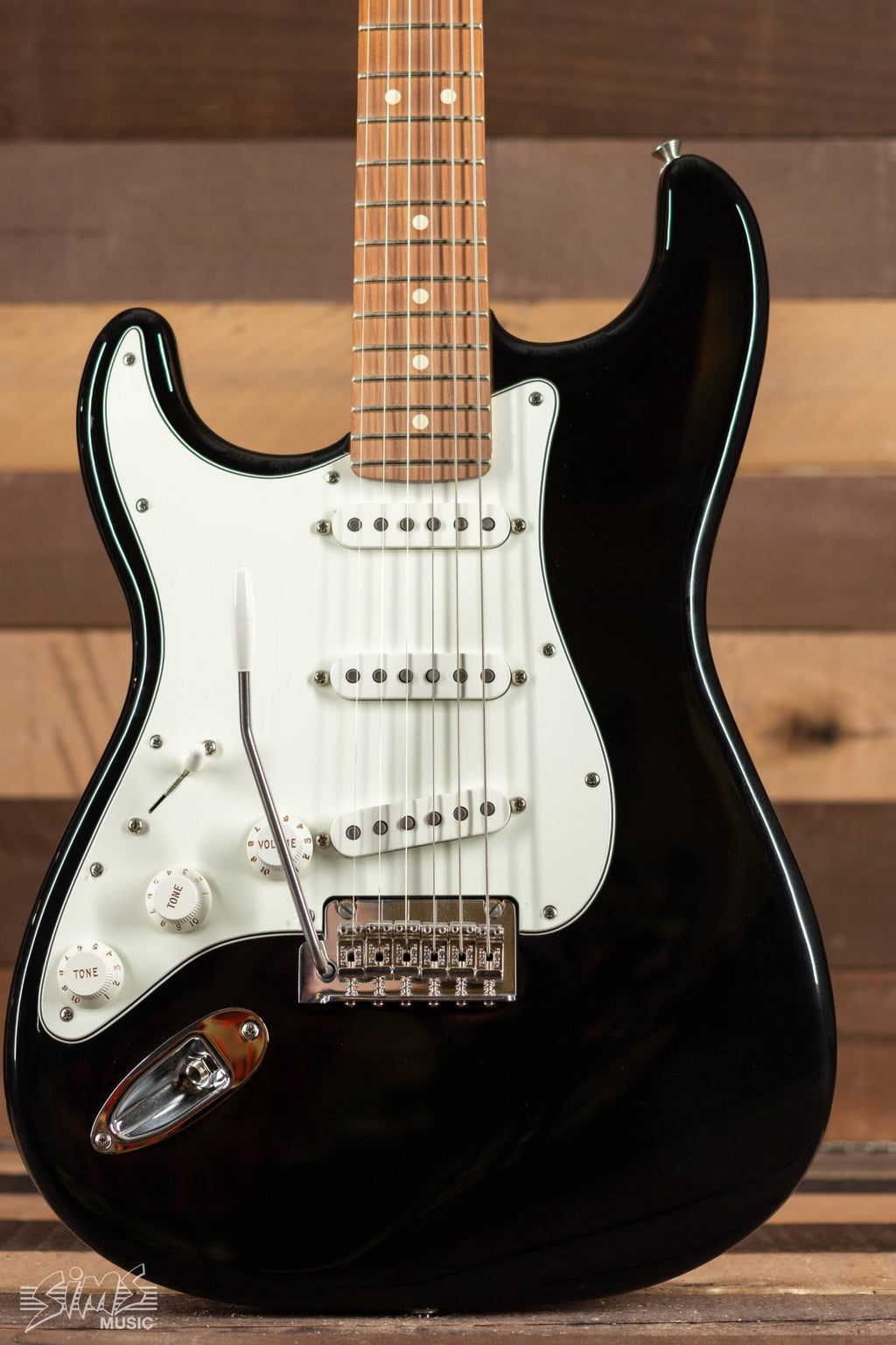 Left-Handed Electric Guitar, Black N906