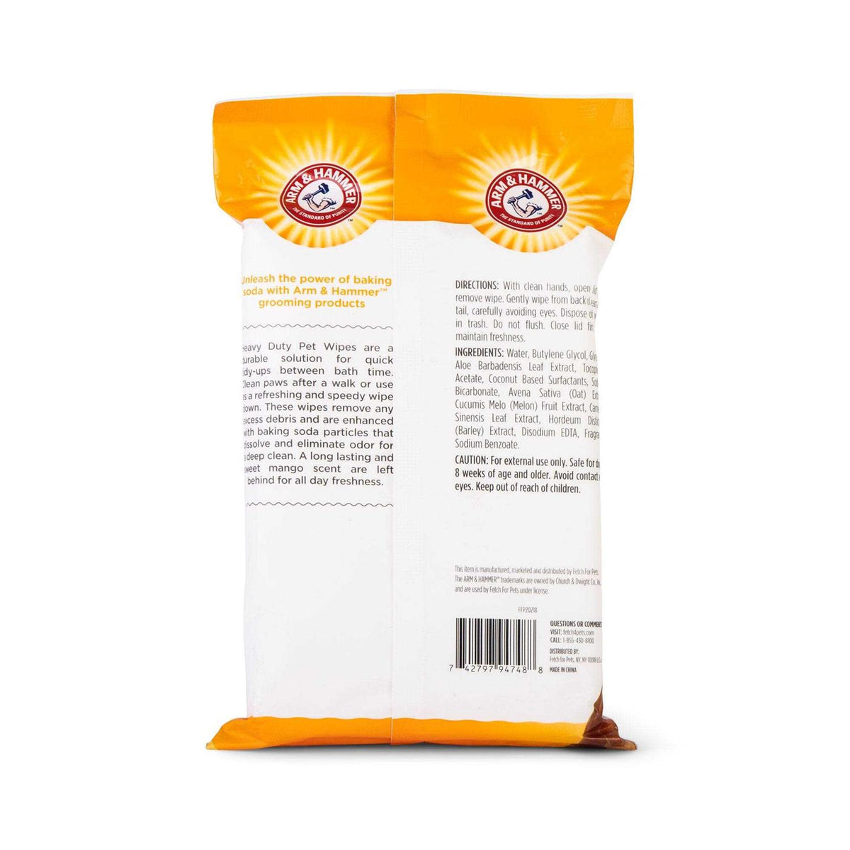 Heavy Duty Pet Wipes M412