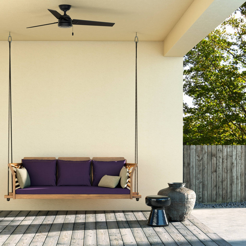 Outdoor Ceiling Fan 44x22, Fresh White U6578
