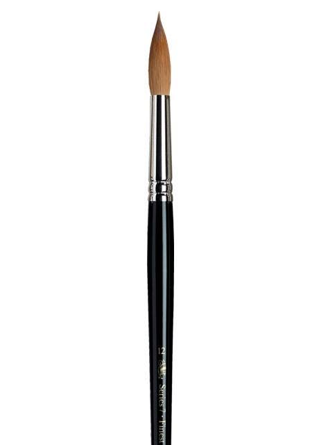 Winsor u0026 Newton Series 7 Kolinsky Sable Watercolor Brush - Round #12