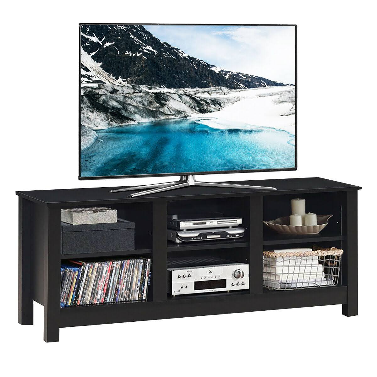 TV Stand Cabinet Black N266