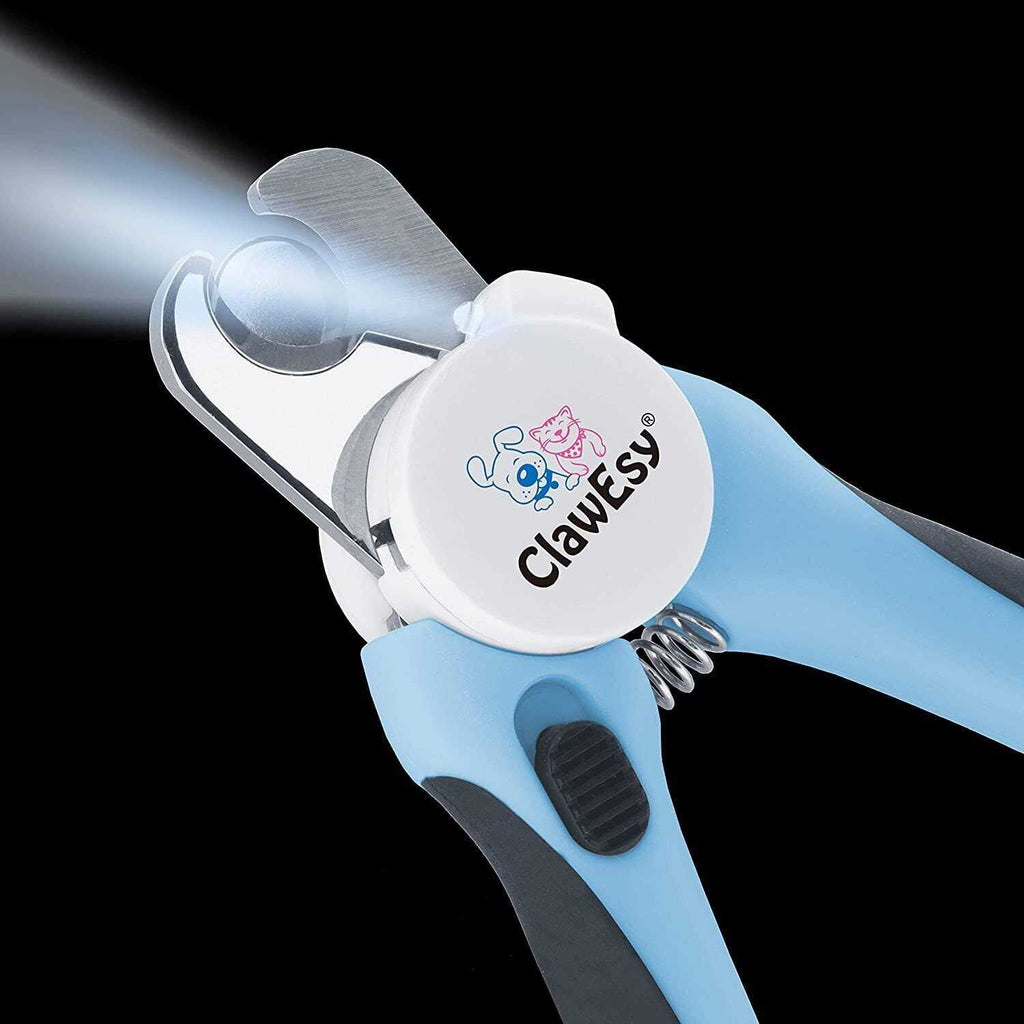 LED Dog Nail Clipper with Safety Guard O91808