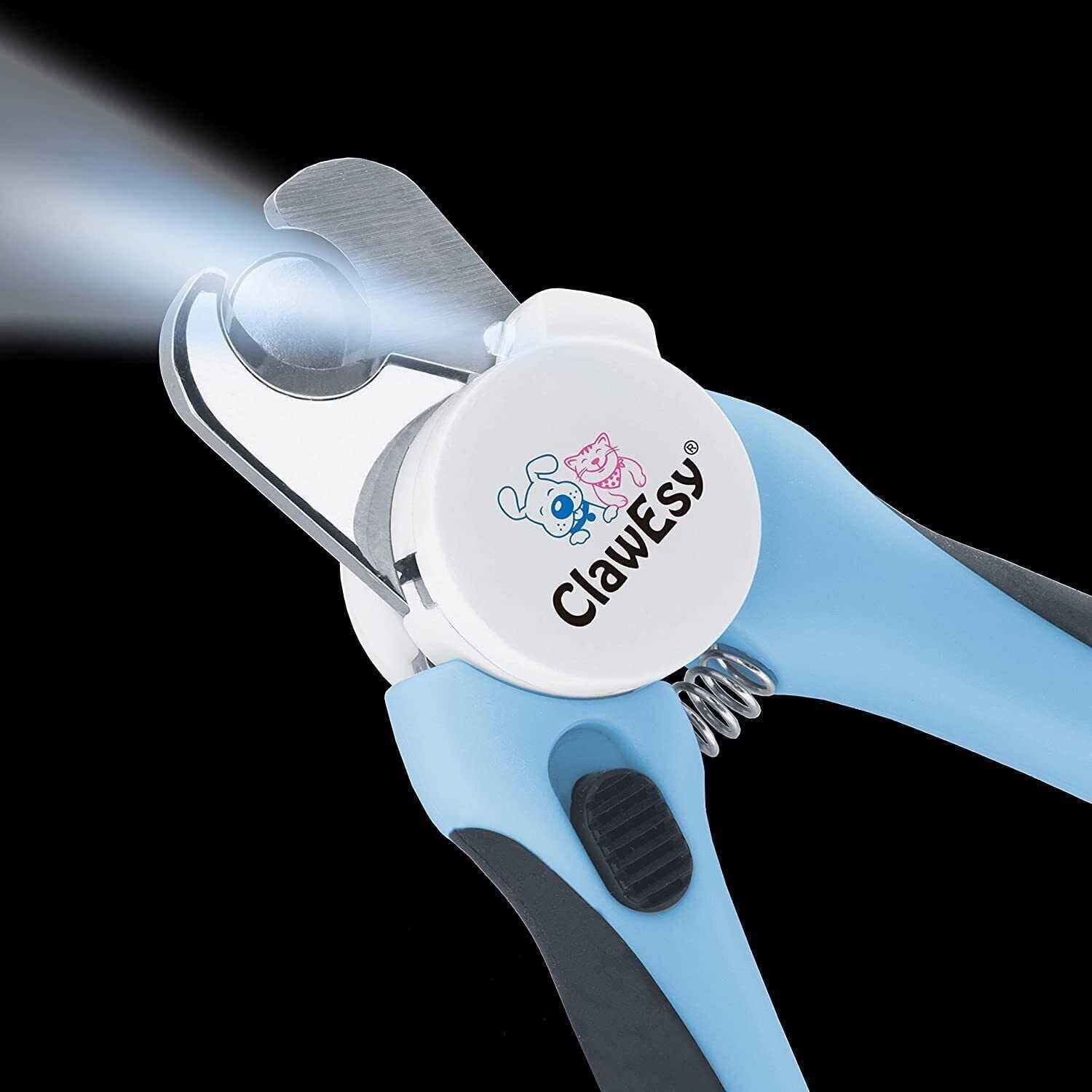 LED Dog Nail Clipper with Safety Guard O91808