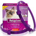 Relaxivet Cat Calming Collar &amp; Pet Anti Anxiety Products Feline Calm Pheromones Collars &amp; Cats Stress Relief - Pet Supplies online store