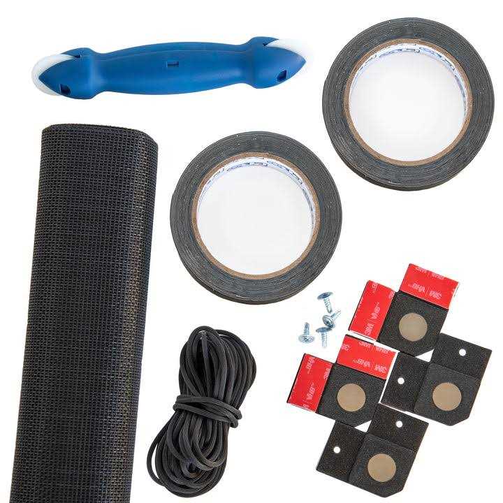 Screen Pet Door Conversion Kit for Patio Screen Door W933