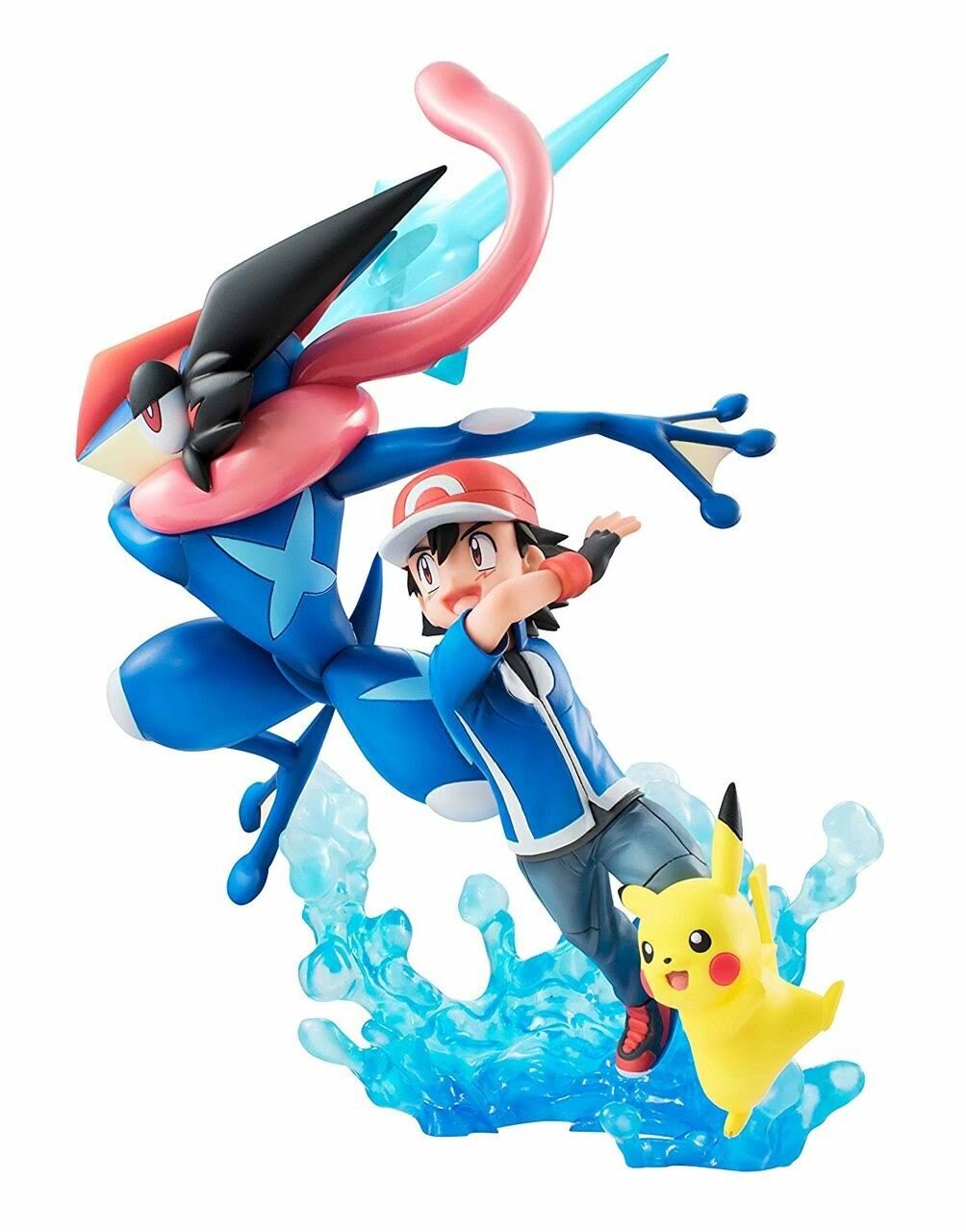 Pokemon Ash, Pikachu & Ash-Greninja Figure Y2184