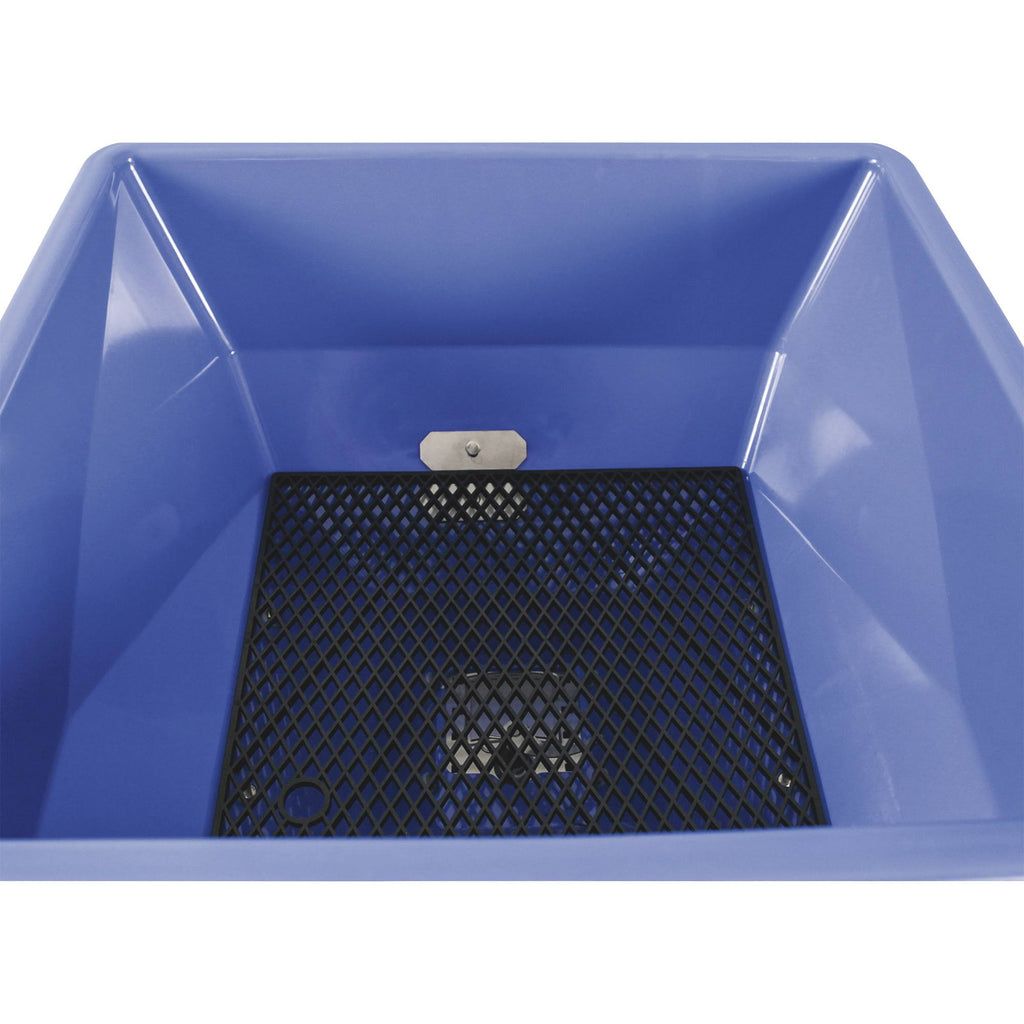 Ice Melt and Salt Spreader with Deflector, 150 lbs. Capacity B340196