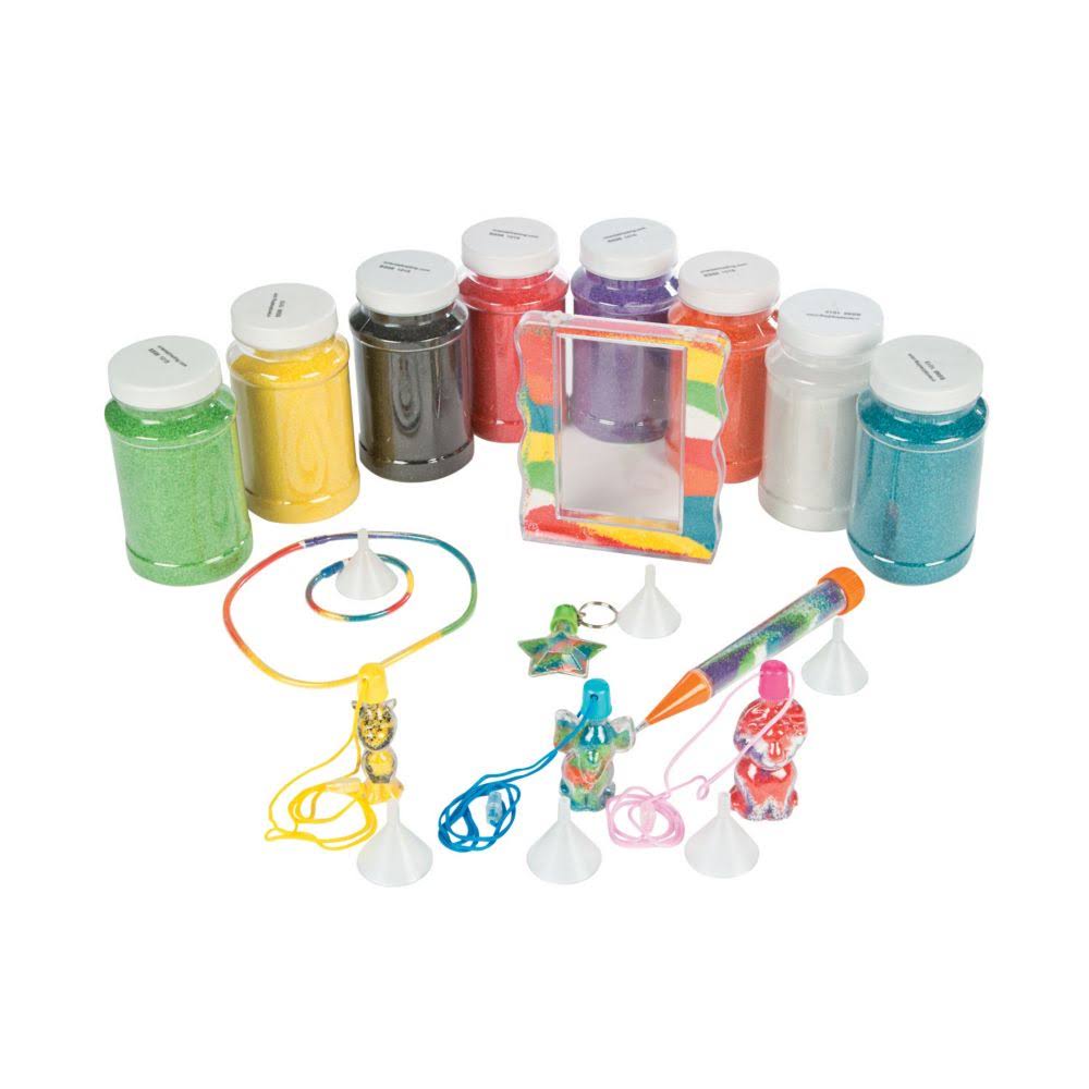 142ct Novelty Sand Art Craft Pack Assortment