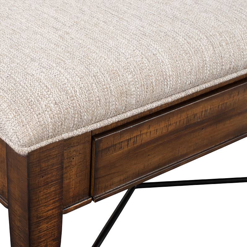 Upholstered Bench Toasted Nutmeg O881936