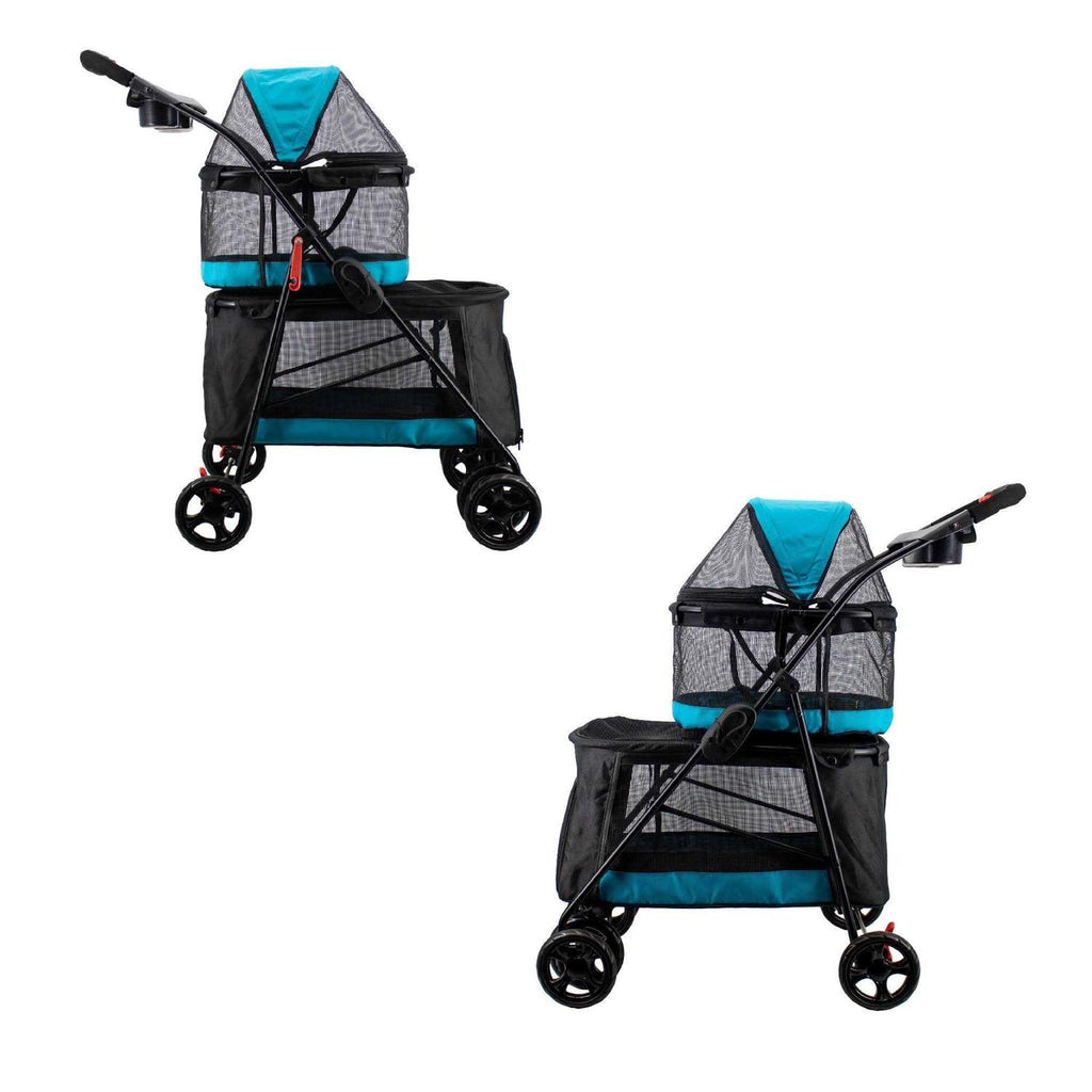 Double Decker Pet Stroller H6443