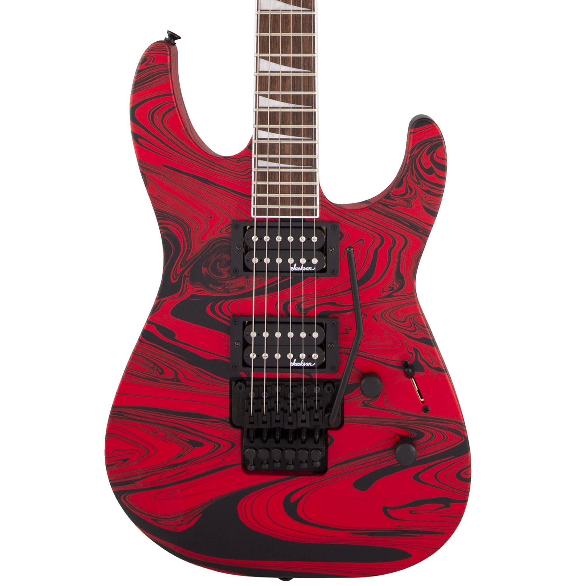 Soloist Swirl Electric Guitar, Satin Red Swirl G680