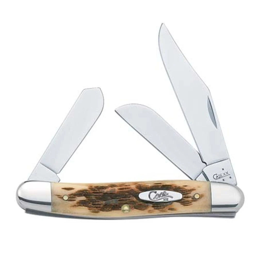 Case Amber Bone Stockman