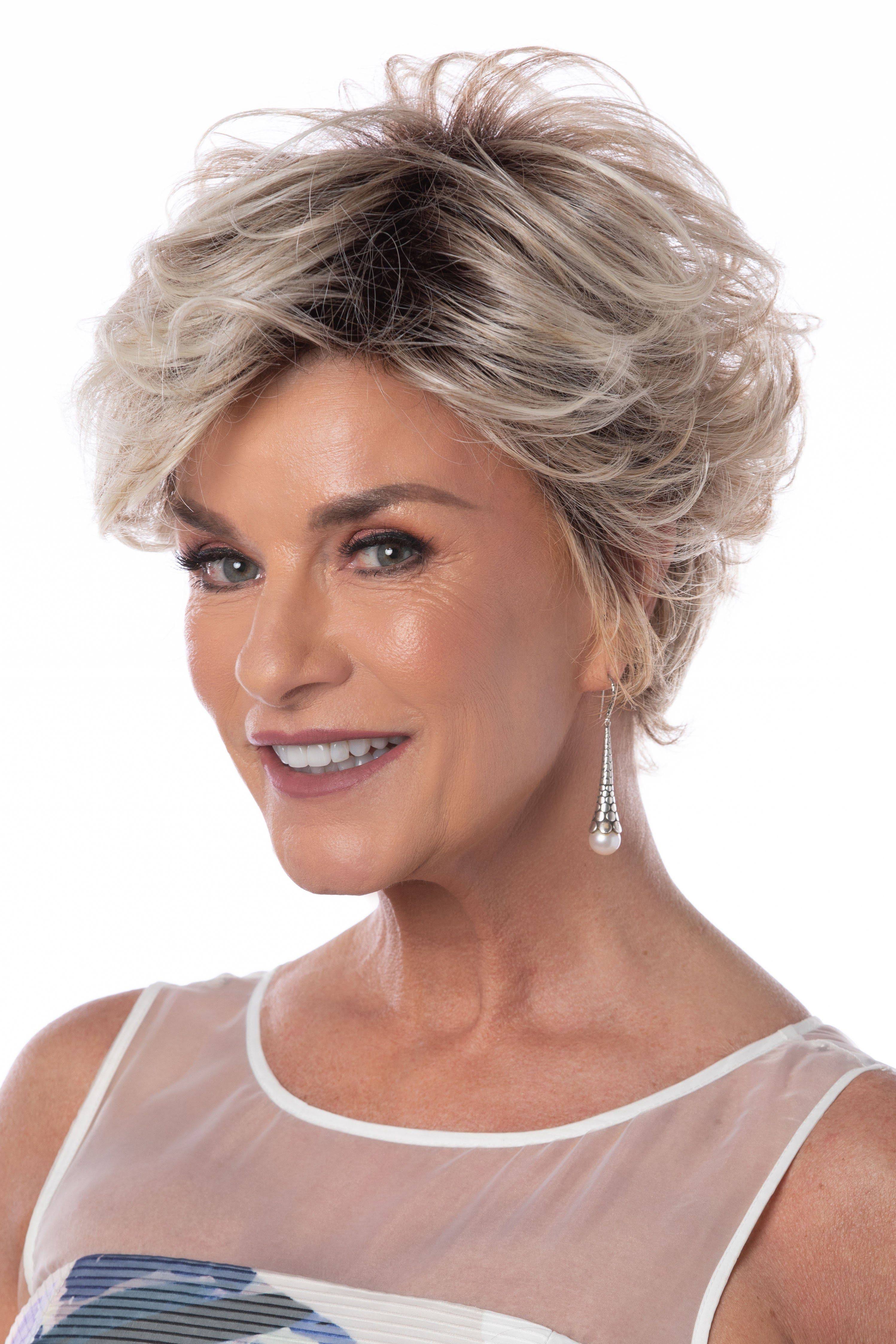 Large HF Synthetic Wig in Red Blonde L918
