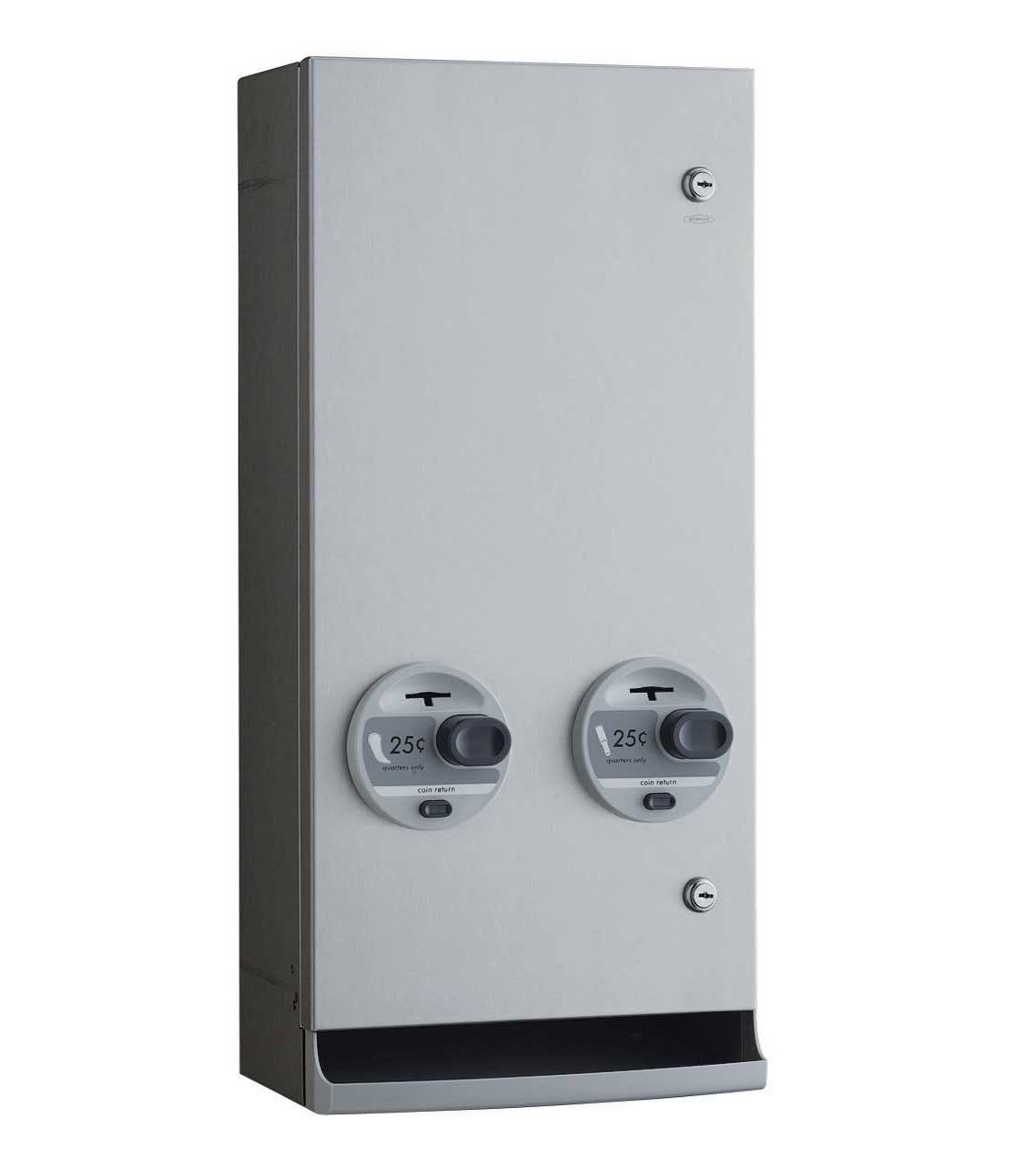 Bobrick B-2706 50 Surface Mounted Sanitary Napkin and Tampon Vendor