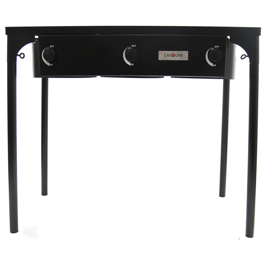 Triple Burner Propane Cooker Outdoor Camp Stove S42332