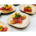 VerTerra 4 inch Square Palm Leaf Plate | 600 per Case, Other