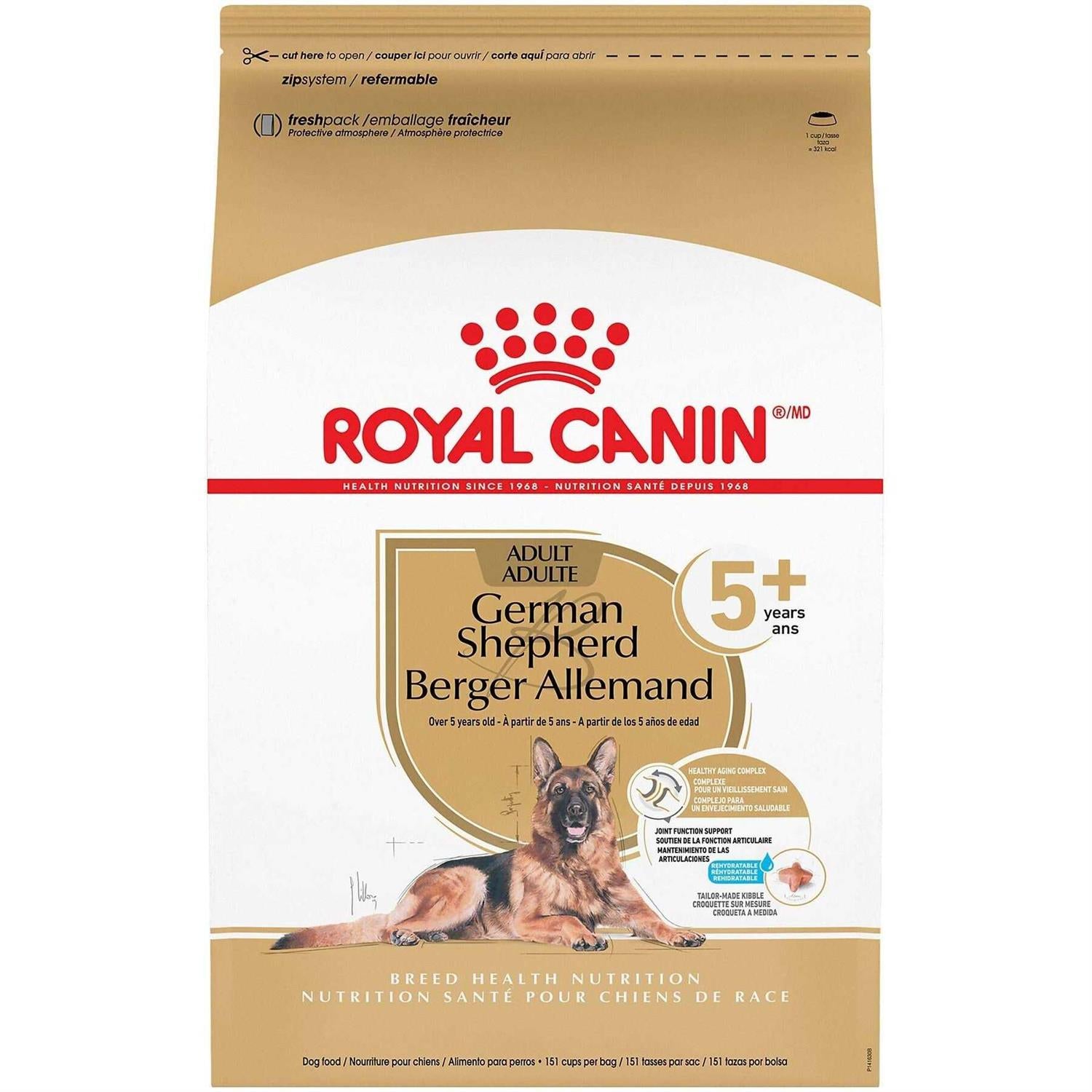 Royal Canin German Shepherd Adult 5+ Dry Food for Aging Dogs - Pet Supplies online store