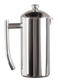 Frieling USA Double Wall Stainless Steel French Press Coffee Maker with Patented Dual Screen in Frustration Free Packaging, Poli