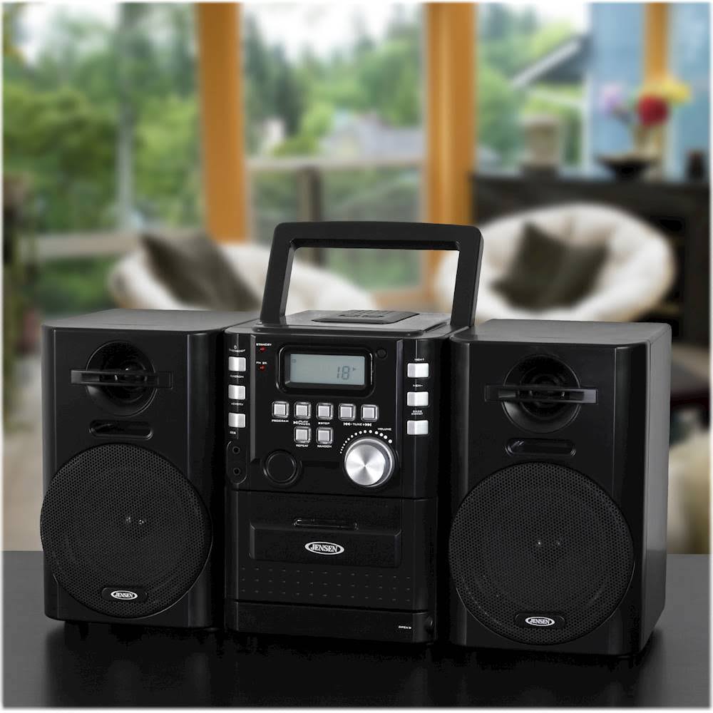 Portable CD Player with Cassette and FM Stereo Q9753