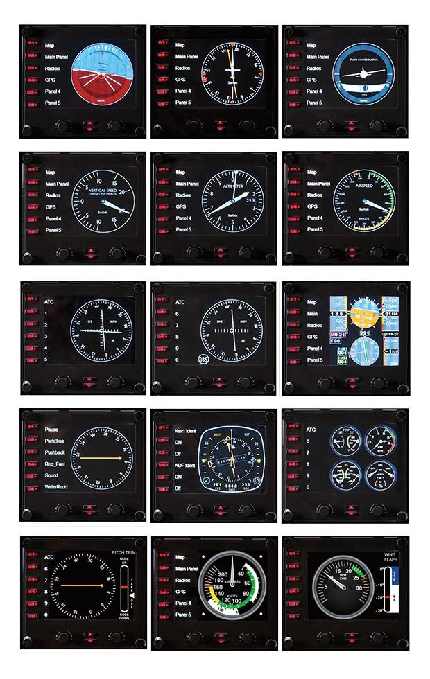 Pro Flight Instrument Panel O12056