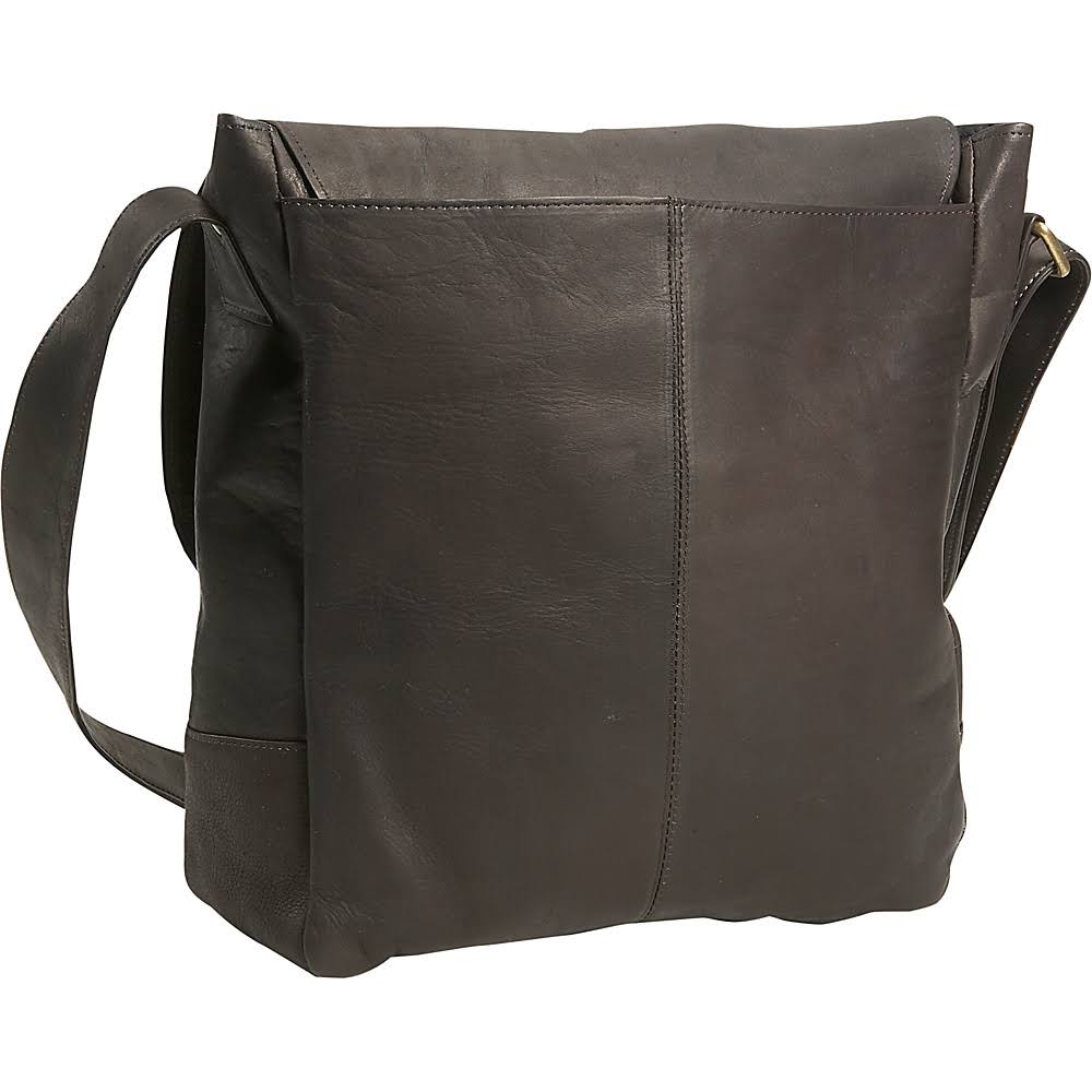 Vertical Laptop Messenger - Black L132300