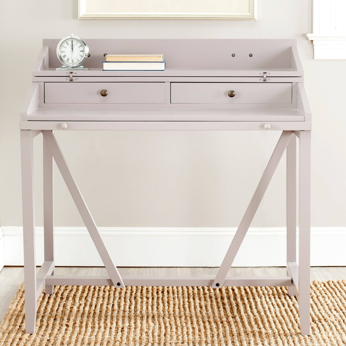 Grey Writing Desk G493