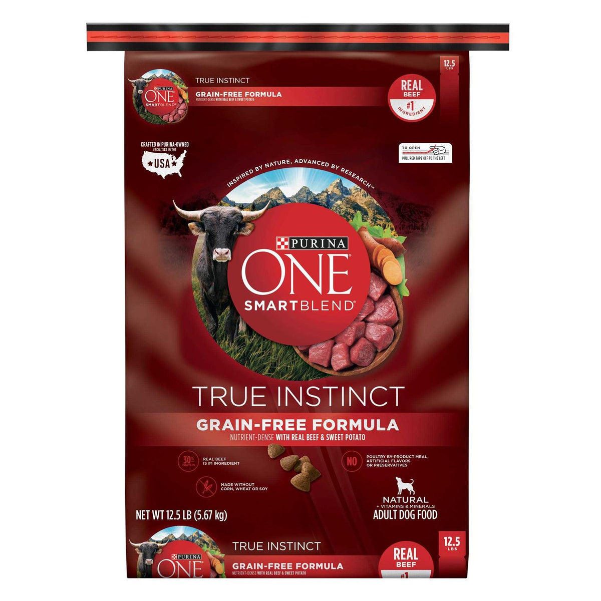 Purina ONE Grain Free Natural Dry Dog Food - Pet Supplies online store
