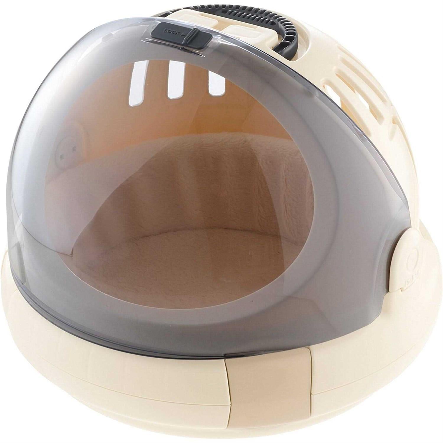 Richell Space Capsule Pet Carrier &amp; Bed - Pet Supplies online store