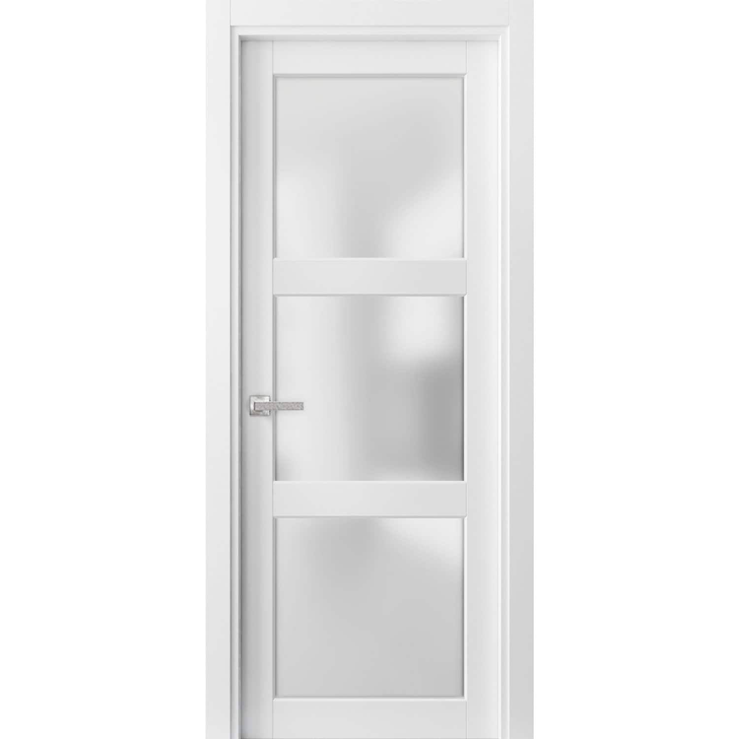 Sliding Closet Bypass Doors 48 x 80 with Hardware O586