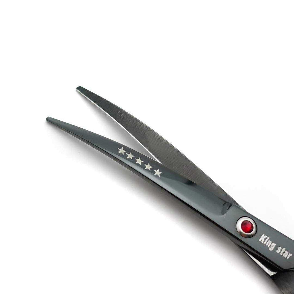 Titanium Dog Grooming Scissors Set, Straight & Thinning & Curved, 4 Pieces M88958