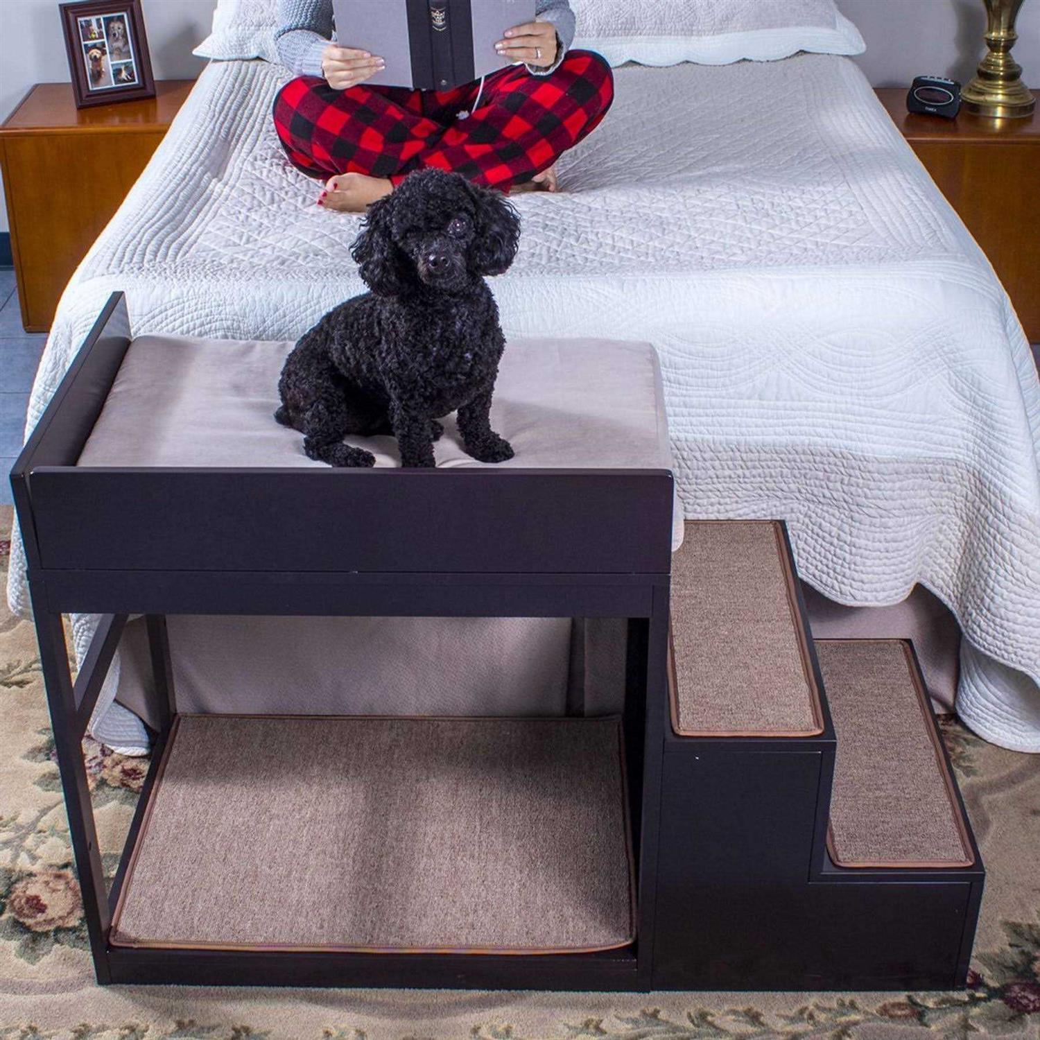 Multi-Level Pet Bed & Step System for Dogs Cats C12196