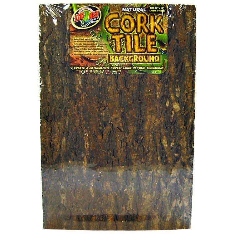 Natural Cork Tile Background for Reptile Terrarium Q3560