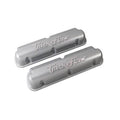 SBFW 351, 302, 289 Trick Flow Cast Aluminum Valve Covers - Silver Powdercoated, Stock, Cast Aluminum, Small Block Ford Windsor |