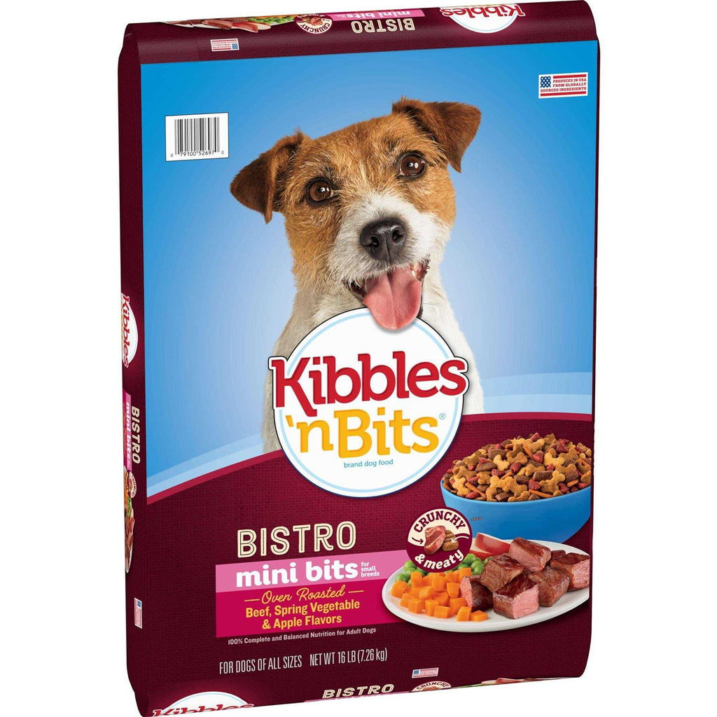 Beef Chicken Dog Food Mini Bits Q585
