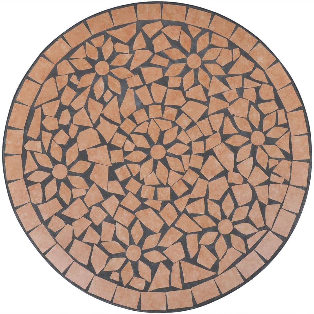 Mosaic Bistro Table Blue and White B9937
