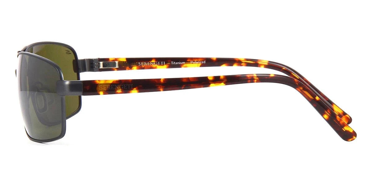 Polarized Sunglasses, Satin Gunmetal/Tortoise Z40830