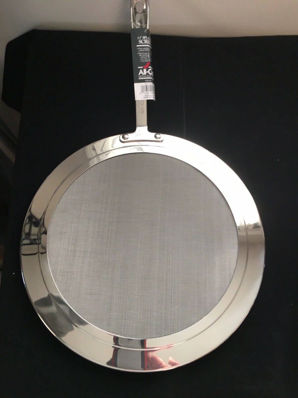 Stainless-Steel 4-Qt. Deep Saute Pan with Splatter Screen P148