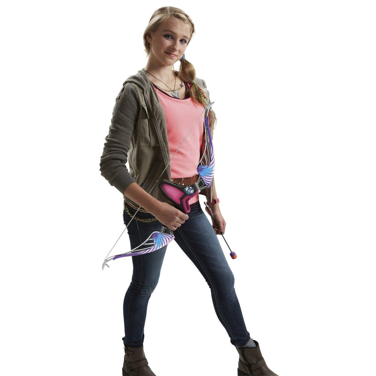 Bow Blaster with Purple Arrows V1374