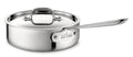 All-Clad Stainless Steel 2-Quart Saute Pan with Lid