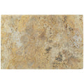 MS International Inc LCOPTSCA1624HUP 16 in. x 24 in. Tuscany Scabas Gold Travertine Pool Coping (10-7 Sq. ft./Pallet)