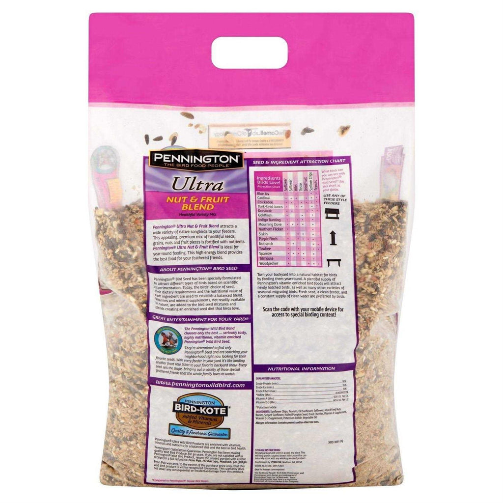 Ultra Fruit & Nut Blend Wild Bird Seed and Feed P31700