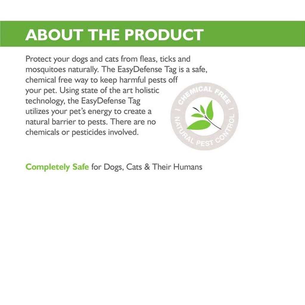 Flea & Tick Tag for Dogs & Cats W200