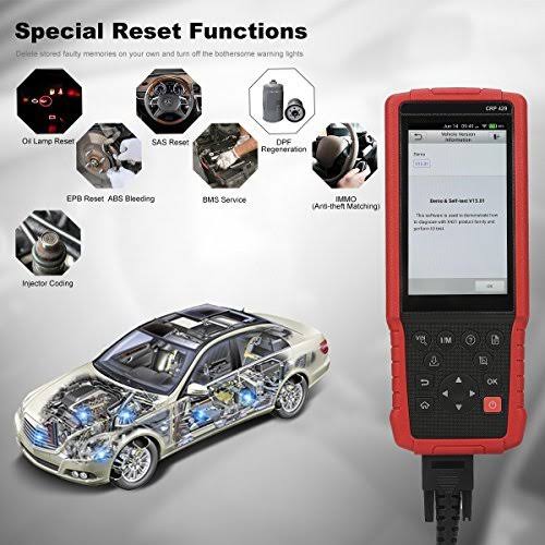 OBD2 Scanner All System Diagnostic Tool with Injector Coding ABS Bleeding B9902