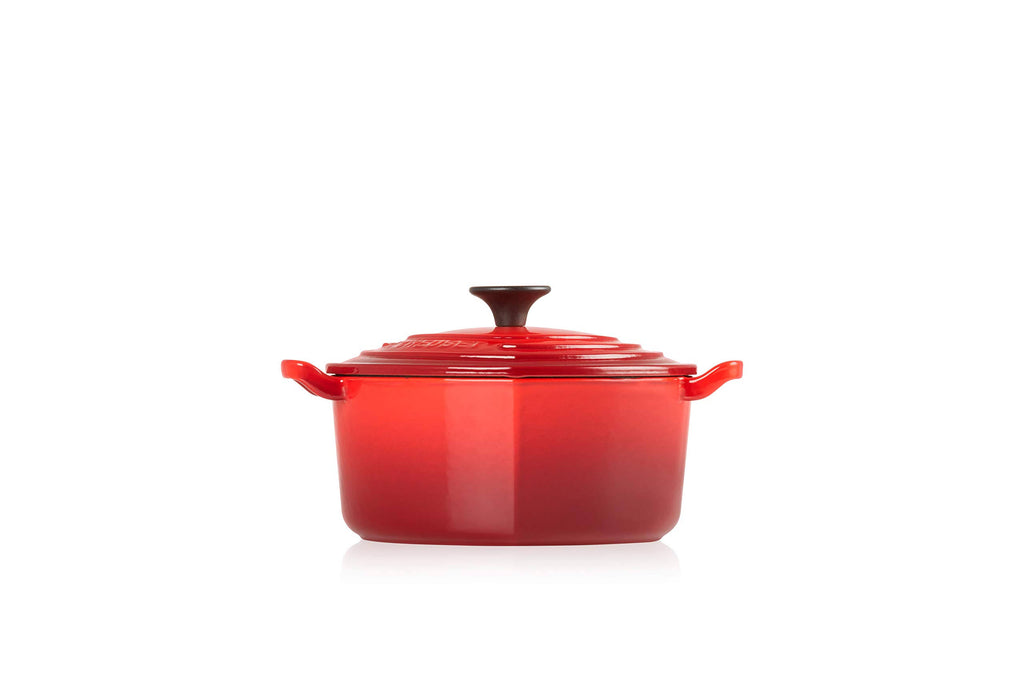 Enameled Cast-Iron 2-Quart Heart Casserole Red V84295