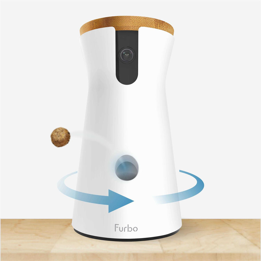 360° Rotating Dog Camera with Wide-Angle View A209256