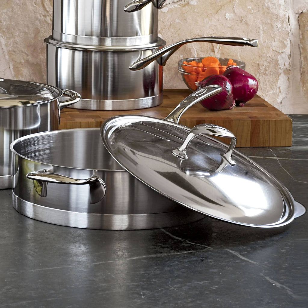 Stainless Steel Saute Pan with Helper Handle K448851