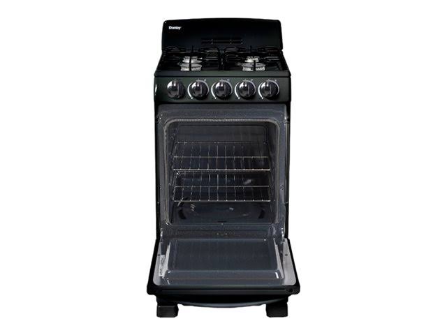 Propane Gas Range with Broiler Drawer, Freestanding, 2.3 cu ft, Black I129406