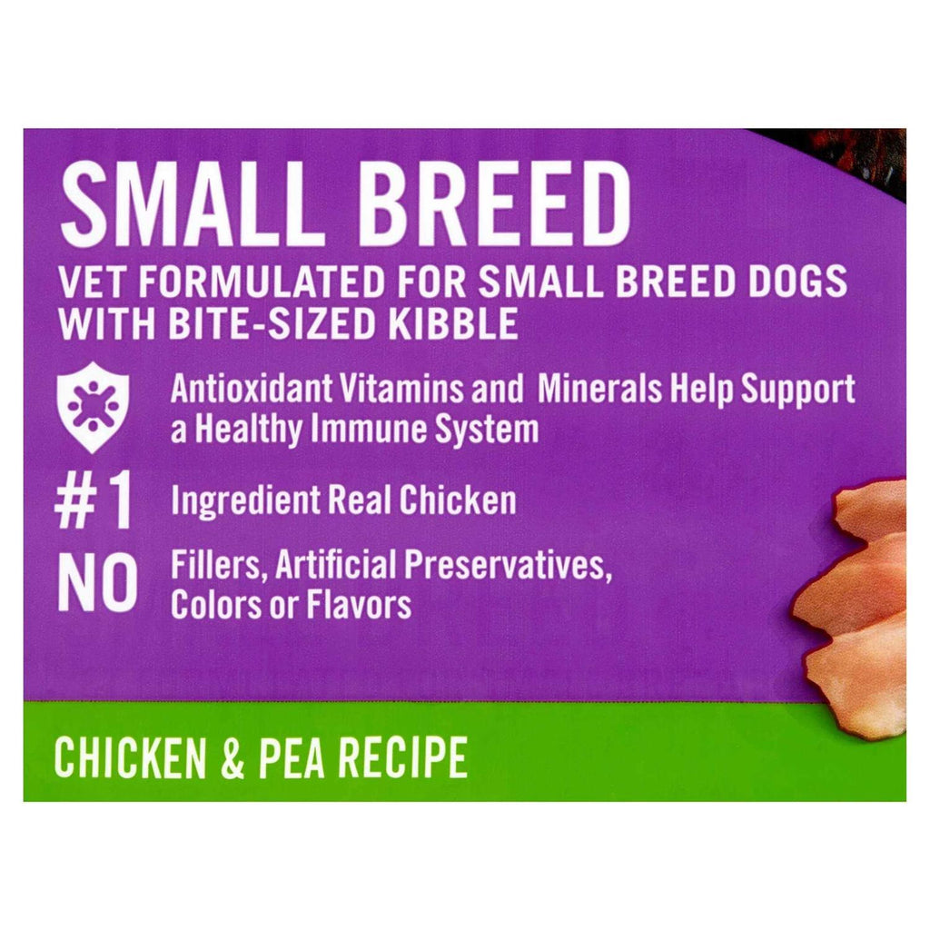 Small Breed Chicken & Pea Recipe Dry Dog Food U232664