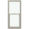 JELD-WEN V-2500 23.5-in x 47.5-in x 2.906-in Jamb Vinyl New Construction Desert Sand Single Hung Window in Brown | LOWOLJW143800