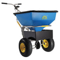 Spyker 150 lbs. Capacity Ice Melt and Salt Spreader with Deflector